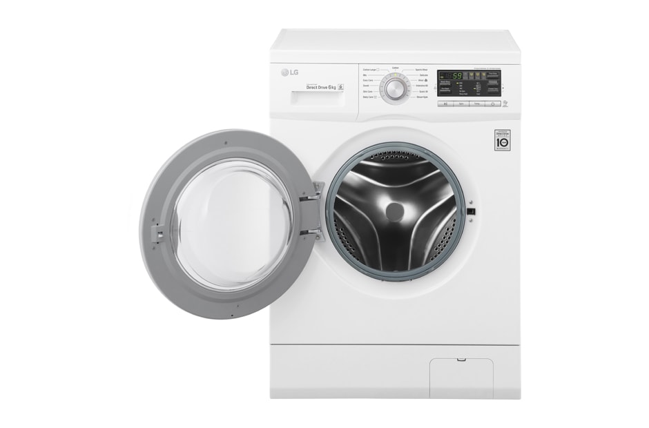 LG Πλυντήριο ρούχων 6 Motion Direct Drive, 6 κιλά χωρητικότητα, 1200 στροφές, F12B8NDA7, thumbnail 2